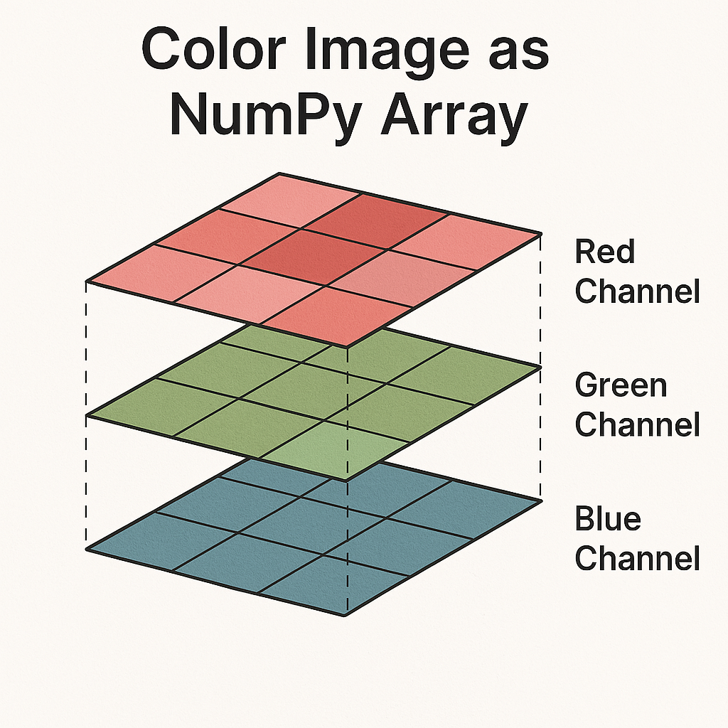 Images as 3D array